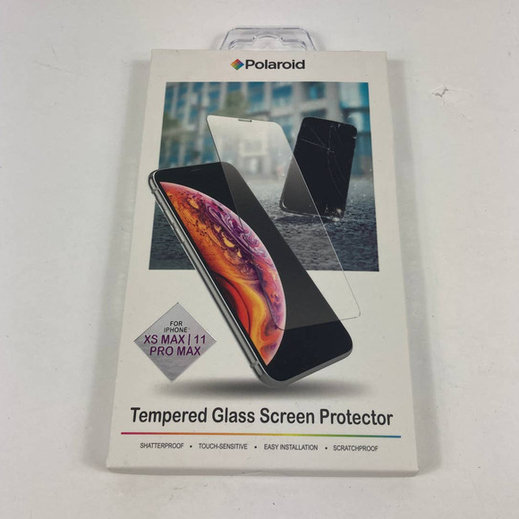 NIB Polariod Tempered Glass Screen Protector Iphone XS Max / 11 Pro Max - Picture 1 of 1
